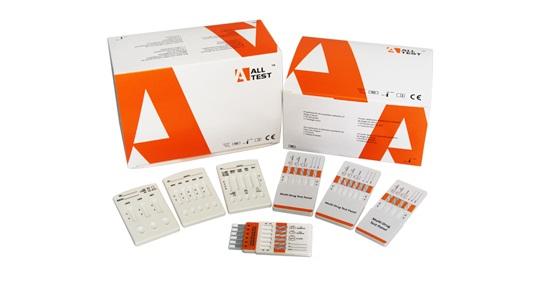 Швидкий тест на 10 наркотиків (AMP500/COC300/THC50)+(MET500/MOP300)+(PCP25/BZO300)+ (MDMA500/MTD300)+BAR300)